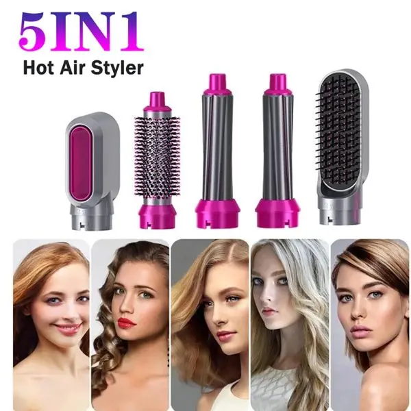 5-in-1-electric-hair-dryer-brush-blow-dryer-hair-comb-curling-wand-detachable-brush-kit-negative-ion-straightener-hair-curler-random-color-3 - 6.webp